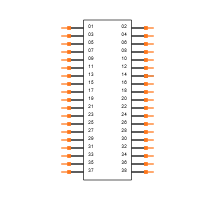 TSM-119-03-F-DV-A Symbol