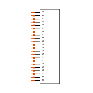 TSM-122-01-T-SH-P Symbol