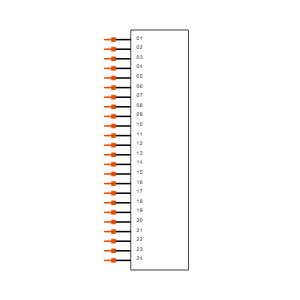 TSM-124-01-T-SH-A-P-TR Symbol