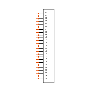 TSM-125-01-S-SV-P Symbol