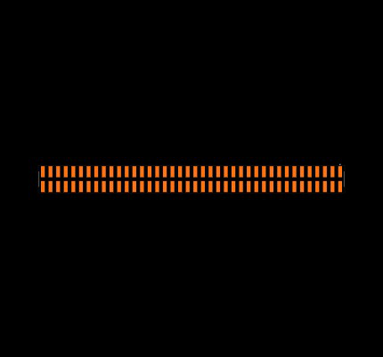 TSM-140-01-T-DV Footprint