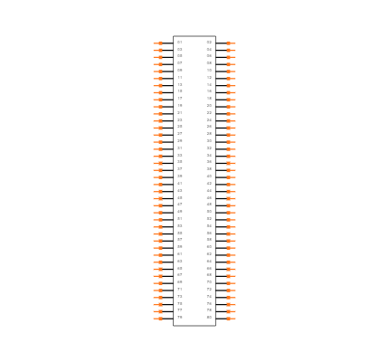 TSM-140-01-T-DV Symbol