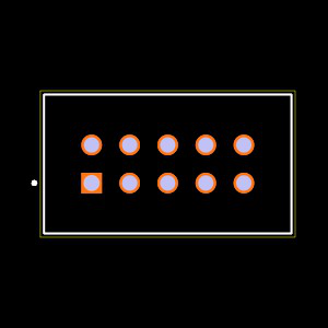 TSS-105-01-F-D Footprint