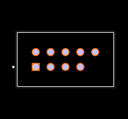 TSS-105-01-G-D Footprint