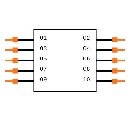 TSS-105-01-SS-D Symbol