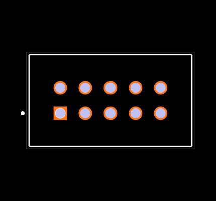 TSS-105-02-L-D Footprint