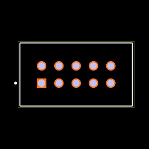 TSS-105-03-L-D Footprint