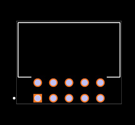 TSS-105-04-L-D-LA Footprint
