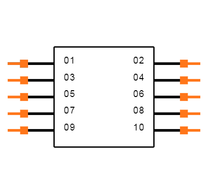 TSS-105-04-L-D-LA Symbol