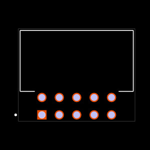 TSS-105-04-L-D-RA Footprint