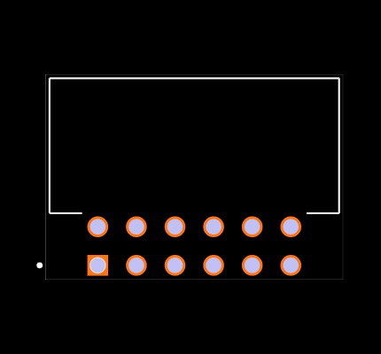TSS-106-04-H-D-RA Footprint