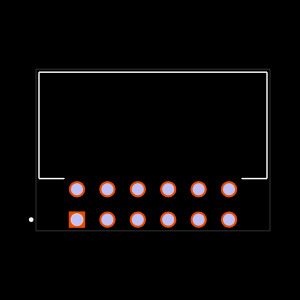TSS-106-05-S-D-RA Footprint