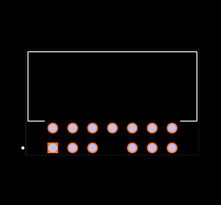 TSS-107-04-G-D-RA-07 Footprint