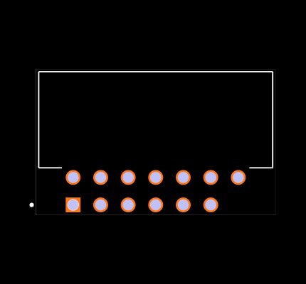 TSS-107-04-G-D-RA-13 Footprint