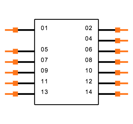 TSS-107-04-L-D-LA-03 Symbol