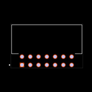 TSS-107-05-F-D-RA Footprint