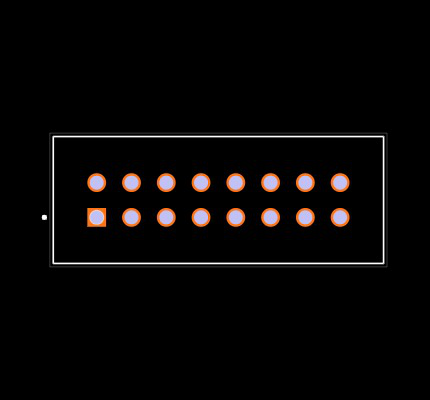 TSS-108-02-H-D Footprint