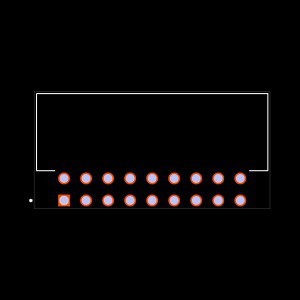 TSS-109-05-F-D-RA Footprint