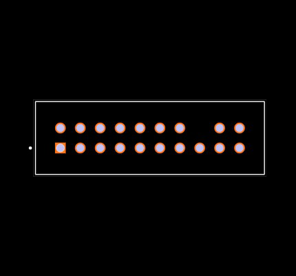 TSS-110-01-S-D-16 Footprint