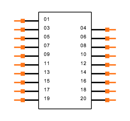 TSS-110-04-G-D-RA-02 Symbol