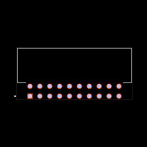 TSS-110-04-S-D-RA Footprint