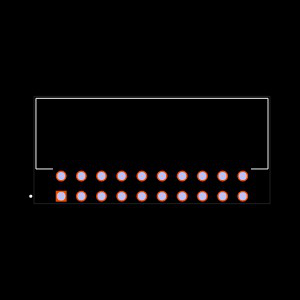 TSS-110-04-SS-D-RA Footprint