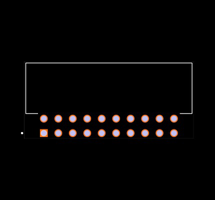 TSS-110-05-L-D-RA Footprint