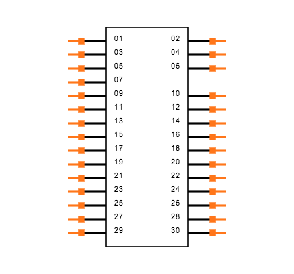 TSS-115-01-L-D-08 Symbol