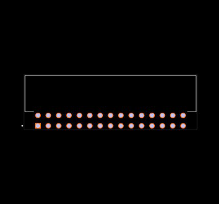 TSS-115-04-L-D-RA Footprint
