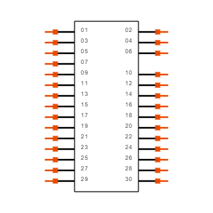 TSS-115-04-S-D-RA Symbol