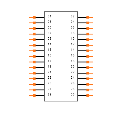 TSS-115-05-G-D-RA Symbol