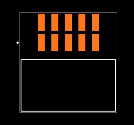 TSSH-105-01-L-DH-P Footprint