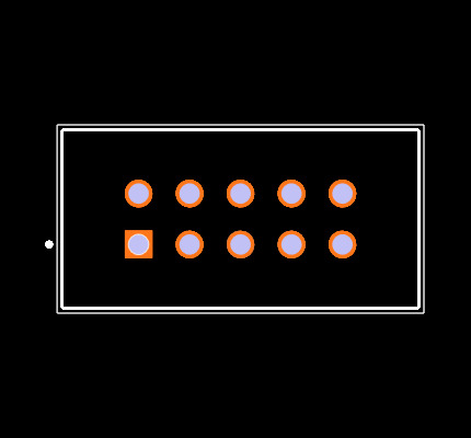 TSSH-105-01-S-D Footprint