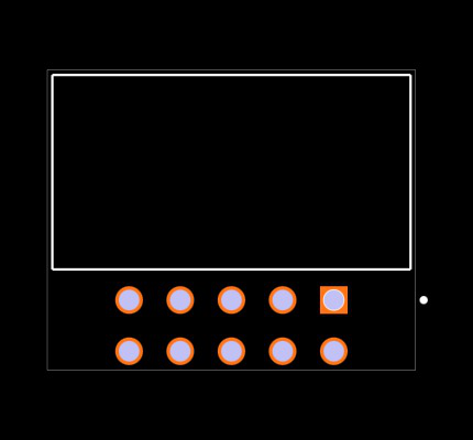 TSSH-105-01-T-D-RA Footprint