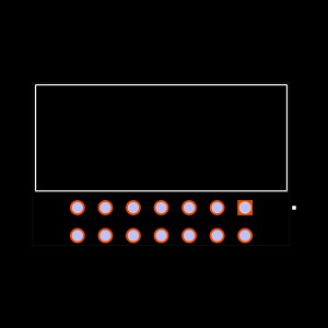 TSSH-107-01-S-D-RA Footprint