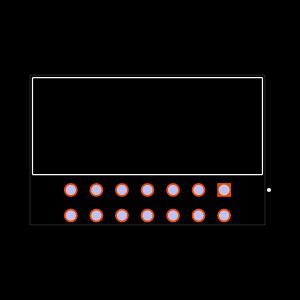 TSSH-107-01-T-D-RA Footprint
