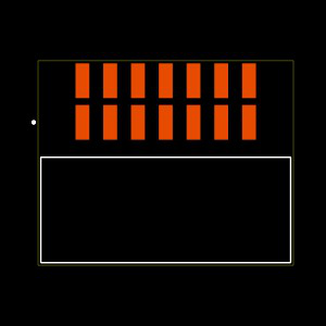 TSSH-107-01-T-DH Footprint
