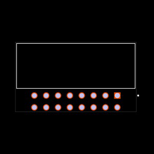 TSSH-108-01-L-D-RA Footprint