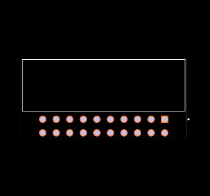 TSSH-110-01-L-D-RA Footprint
