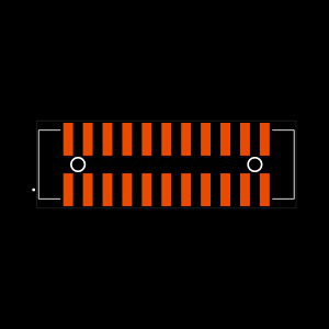 TSSH-111-01-S-DV-A Footprint