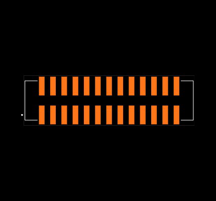 TSSH-113-01-L-DV-P-TR Footprint