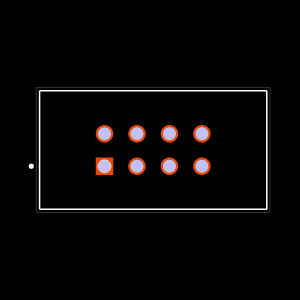 TST-104-01-S-D Footprint