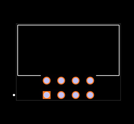 TST-104-04-F-D-RA Footprint