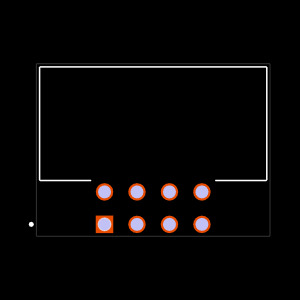 TST-104-05-L-D-RA Footprint
