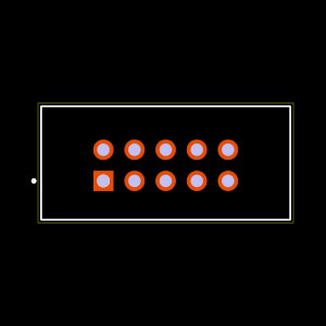 TST-105-01-G-D Footprint
