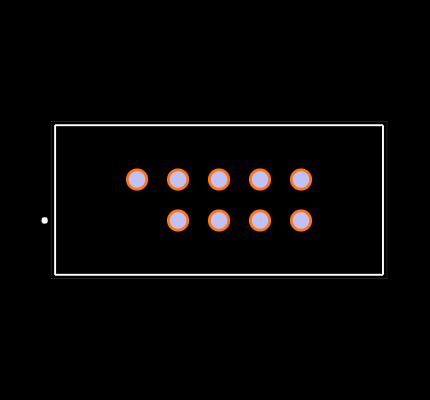 TST-105-02-T-D-01 Footprint