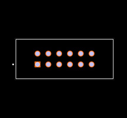 TST-106-01-S-D-03 Footprint
