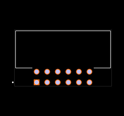 TST-106-04-L-D-RA Footprint