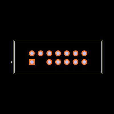 TST-107-01-G-D-03 Footprint