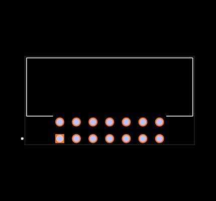 TST-107-05-L-D-RA-08 Footprint